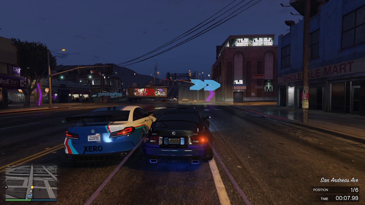 GTA 5 Online Street Race
