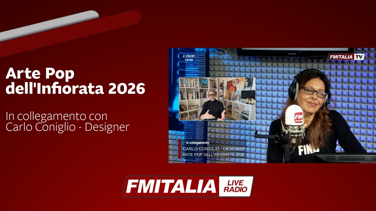 Arte Pop dell'Infiorata 2026 - In collegamento con Carlo Coniglio, Designer
