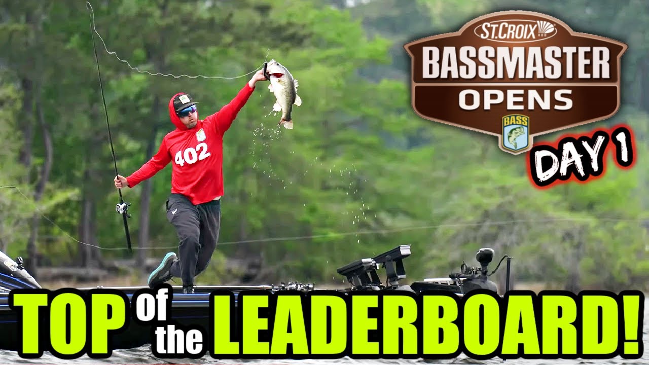НЕВЕРОЯТНЫЙ день отправляет меня на ВЕРШИНУ таблицы лидеров!! (Bassmaster Open Toledo Bend)
