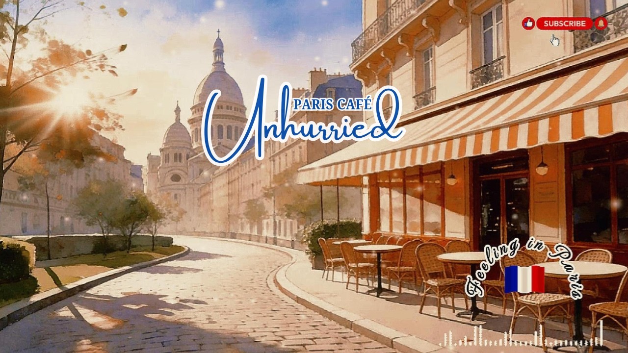 Un Matin Sans Hâte • French Cafe Music Piano & Accordion
