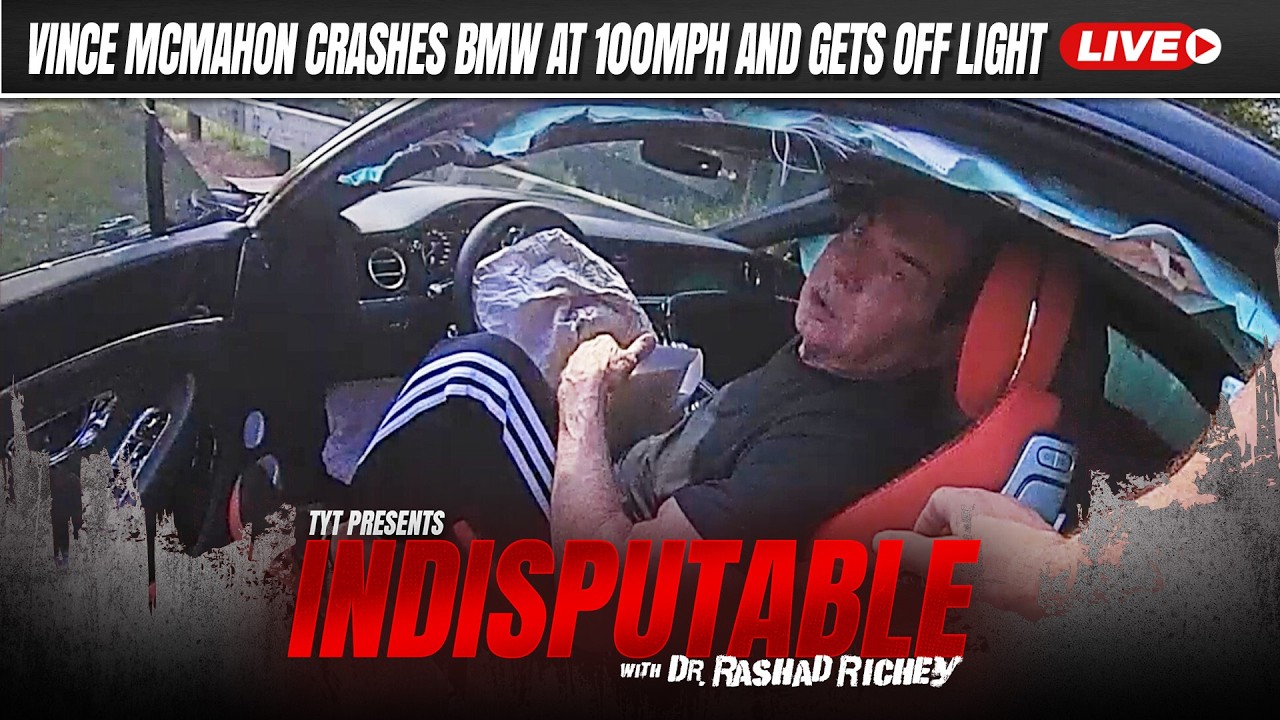 LIVE: Vince McMahon Crashes His BMW After Speeding At 100mph and Gets A Slap on the Wrist