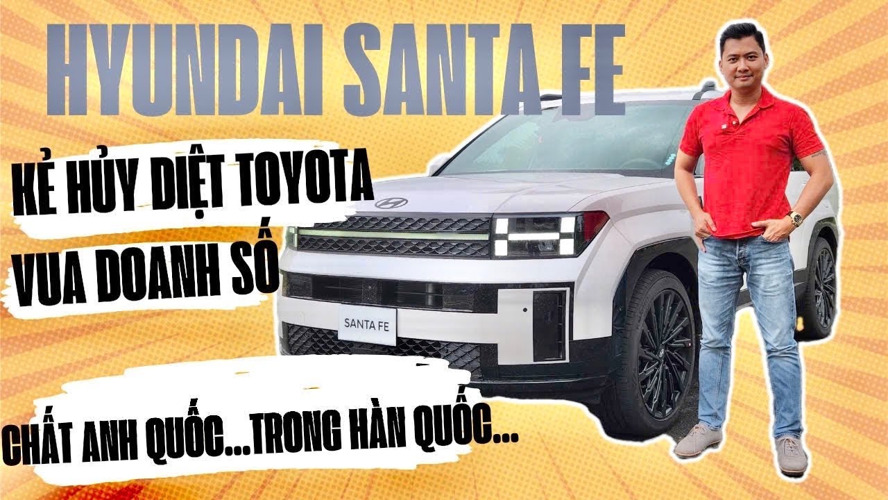 Đừng xem review Hyundai Santa Fe, vì khiến chúng ta khó ngủ đó - đi xe này xong ghét luôn Fortuner