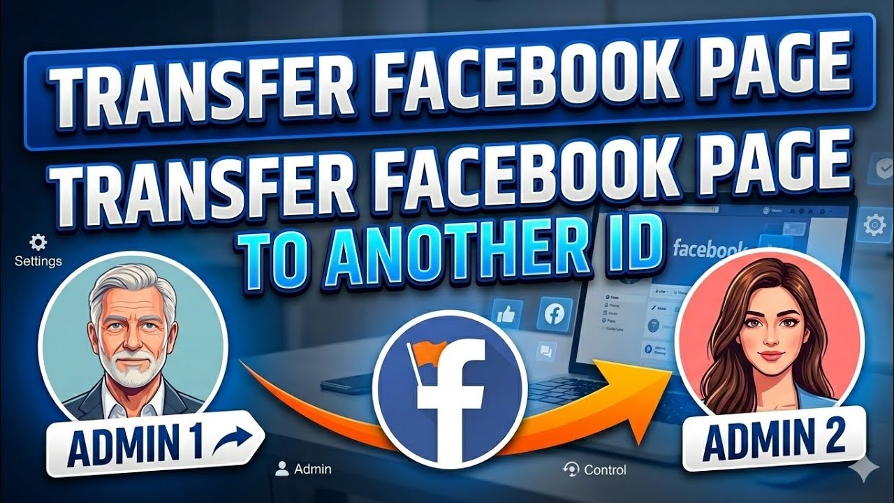 How to transfer Facebook page #facebook 