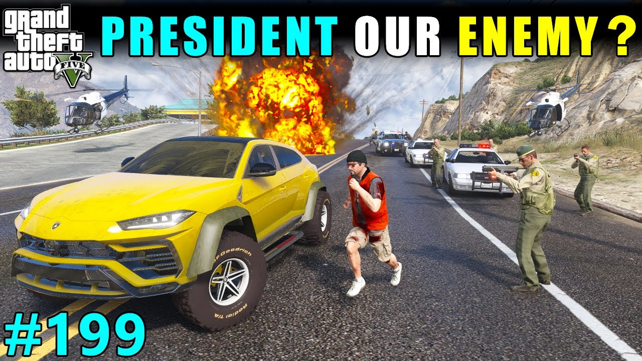 PRESIDENT DEVIN IS MICHAELS ENEMY ? | GTA 5 GAMEPLAY | 199