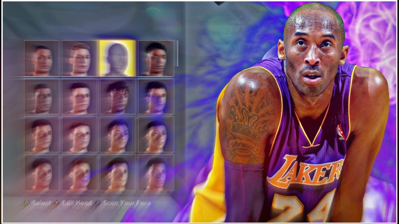 KOBE BRYANT FACE CREATION TUTORIAL NEXT GEN NBA 2K21