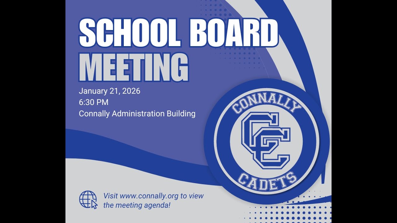 Connally ISD - Board of Trustees Special Meeting - January 21, 2026
