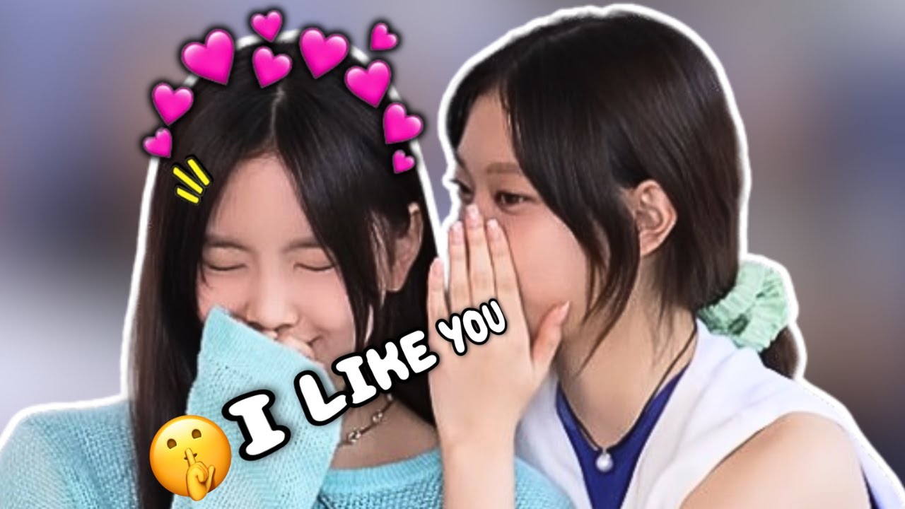 haerin teasing her members