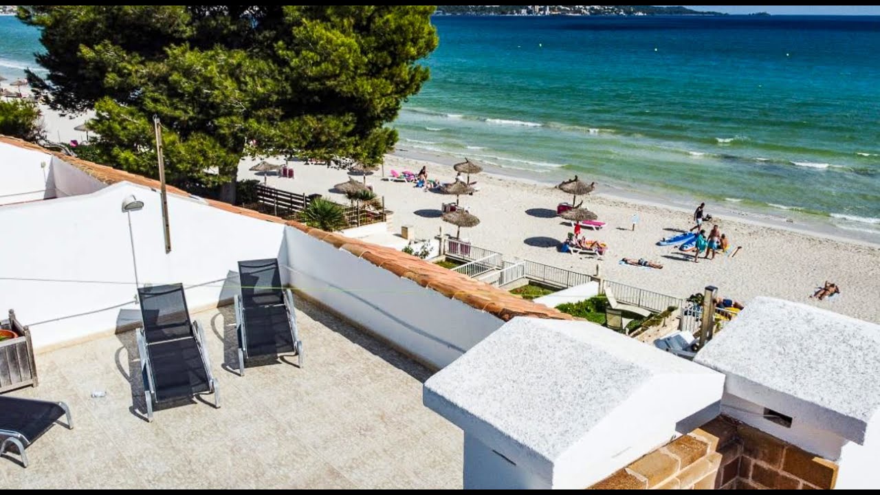 Sirra Sunrise Beachfront Luxury Penthouse Alcúdia#Strandblick#Mallorca