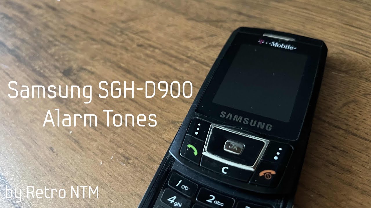 Samsung SGH-D900 Alarm Tones