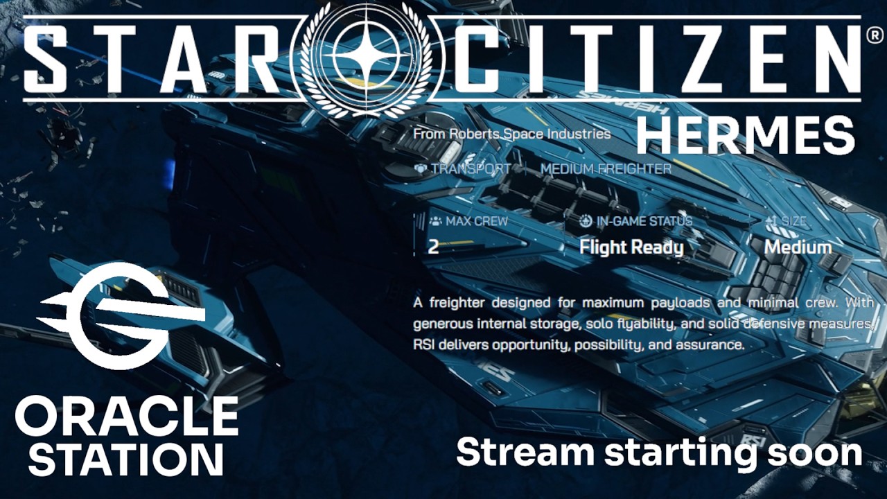 Star Citizen - RSI Hermes in VR!