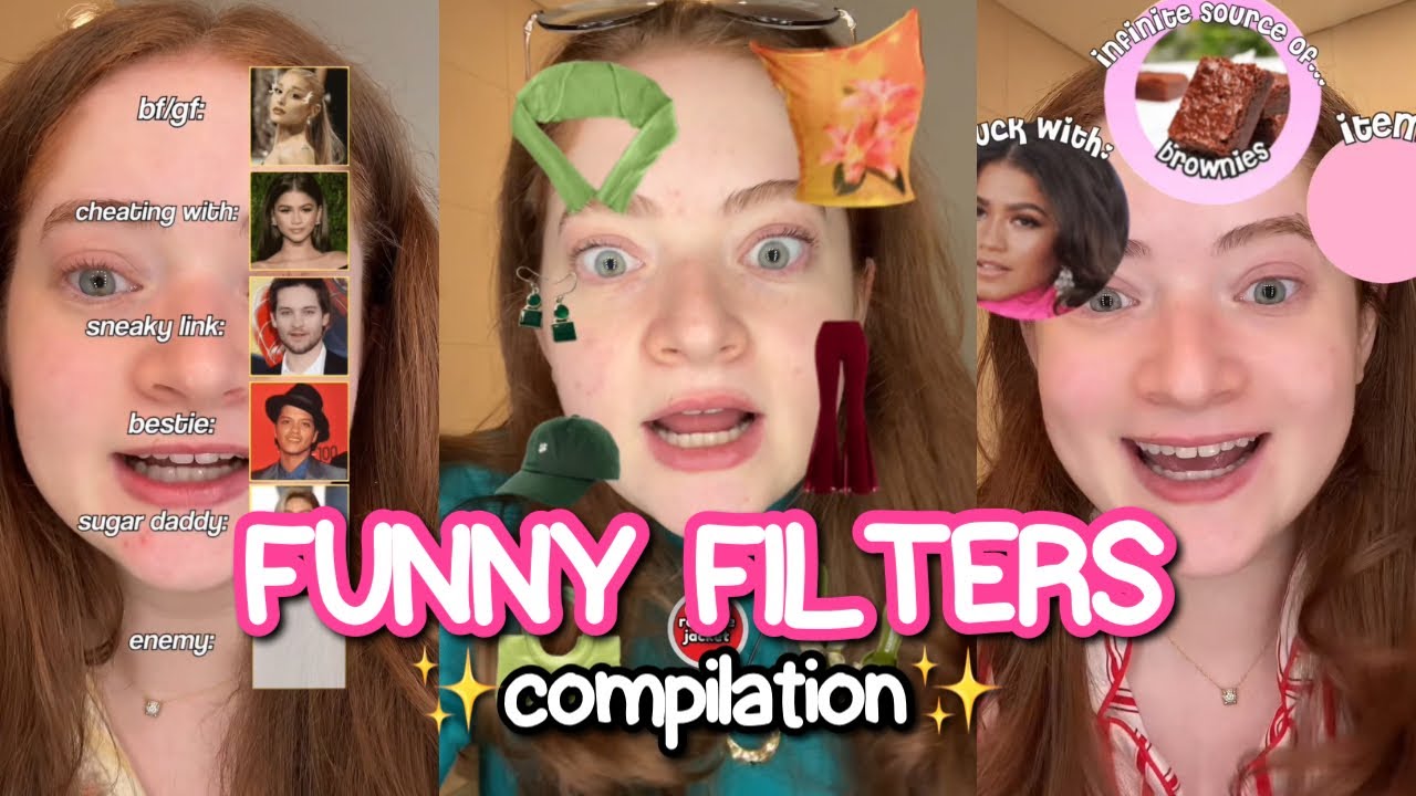 FUNNY FILTERS COMPILATION (20+ MINUTES) 😭✨