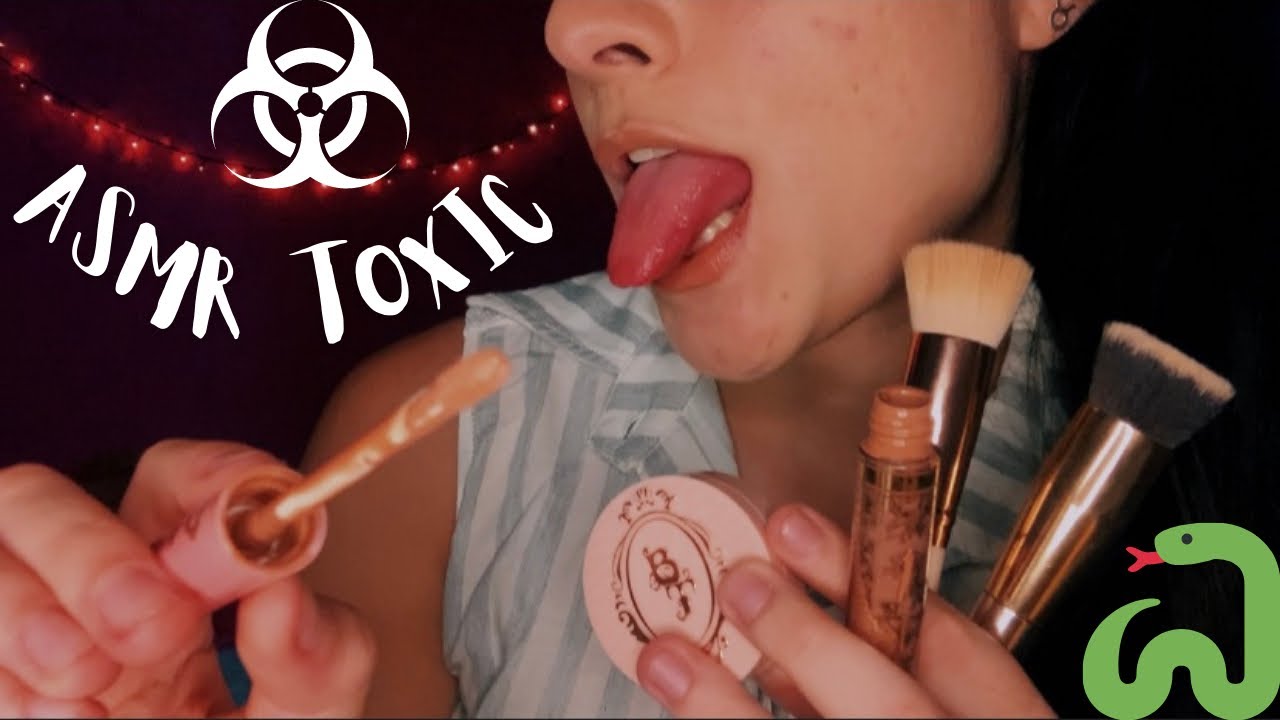 ASMR AMIGA TÓXICA TE MAQUIANDO