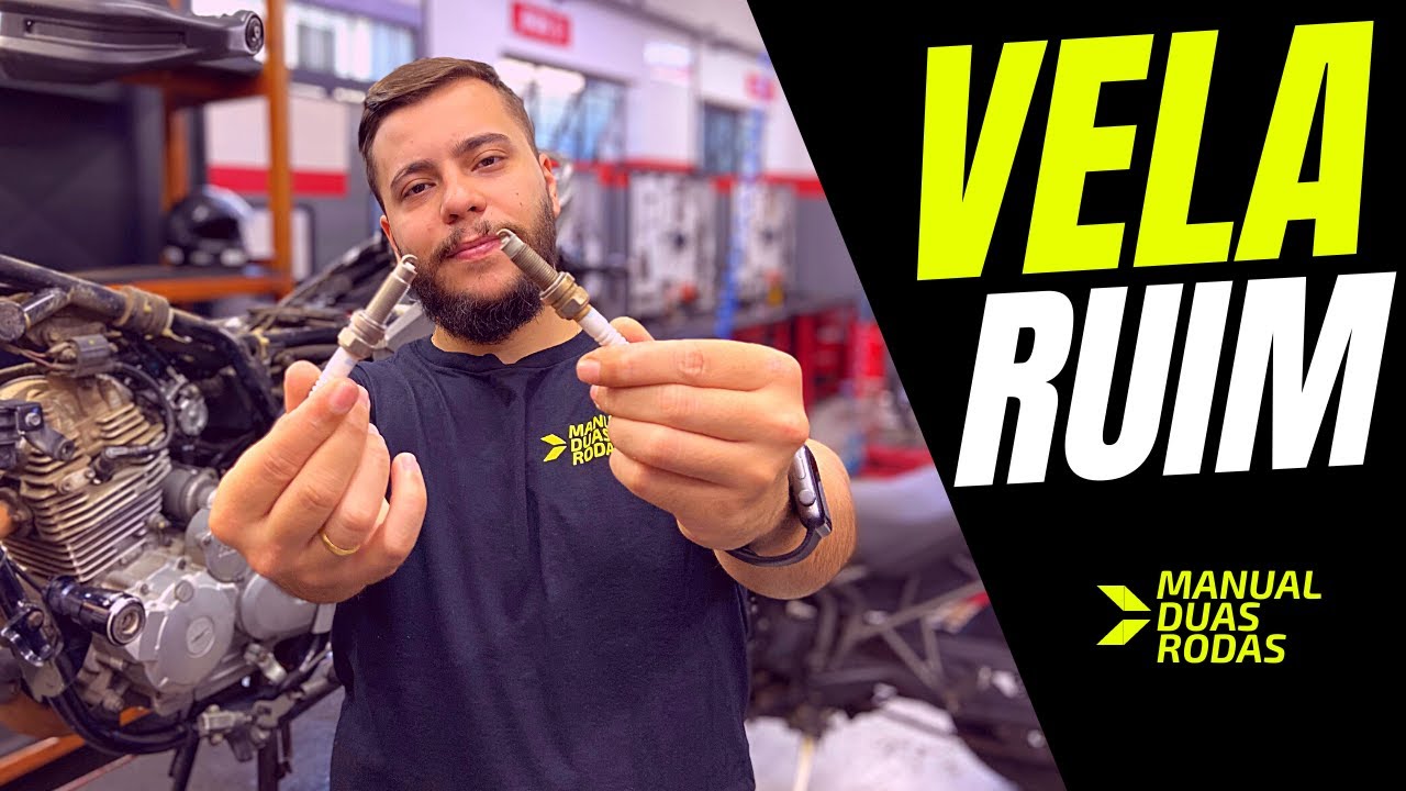 Como saber se a vela da moto está ruim?