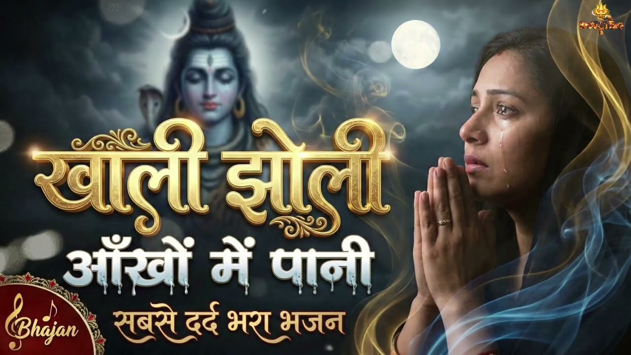 जब कोई सहारा ना हो, ये शिव भजन सुनिए | खाली झोली आँखों में पानी 😢 | Painful Shiv Bhajan 2026