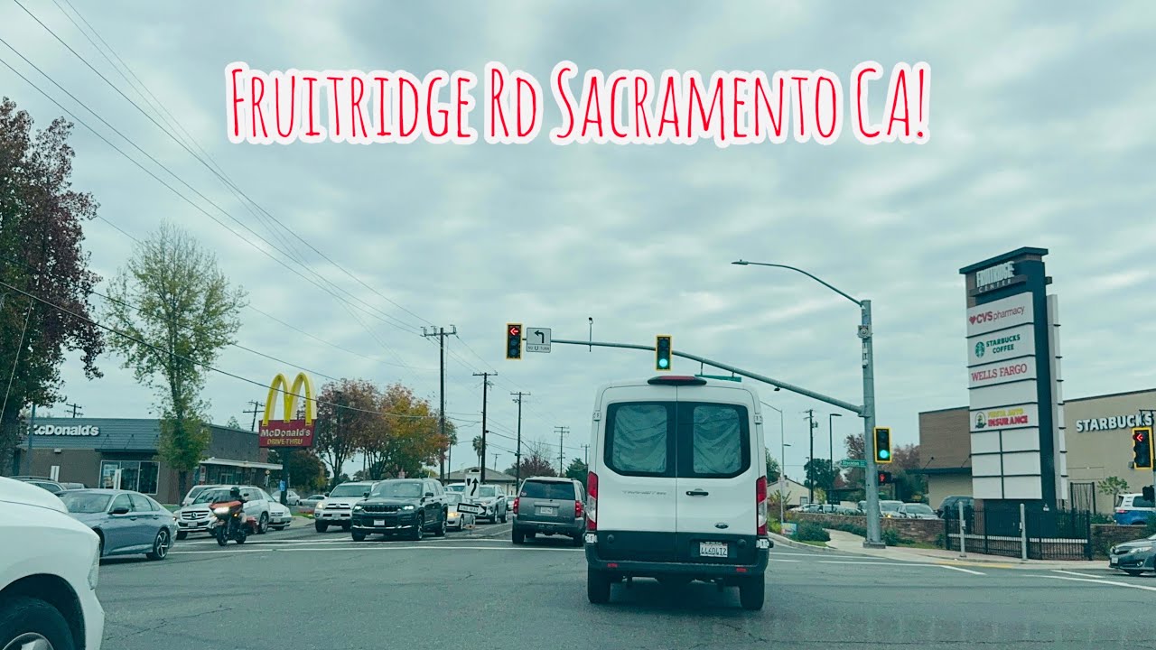 FRUITRIDGE RD SACRAMENTO CALIFORNIA DRIVE!