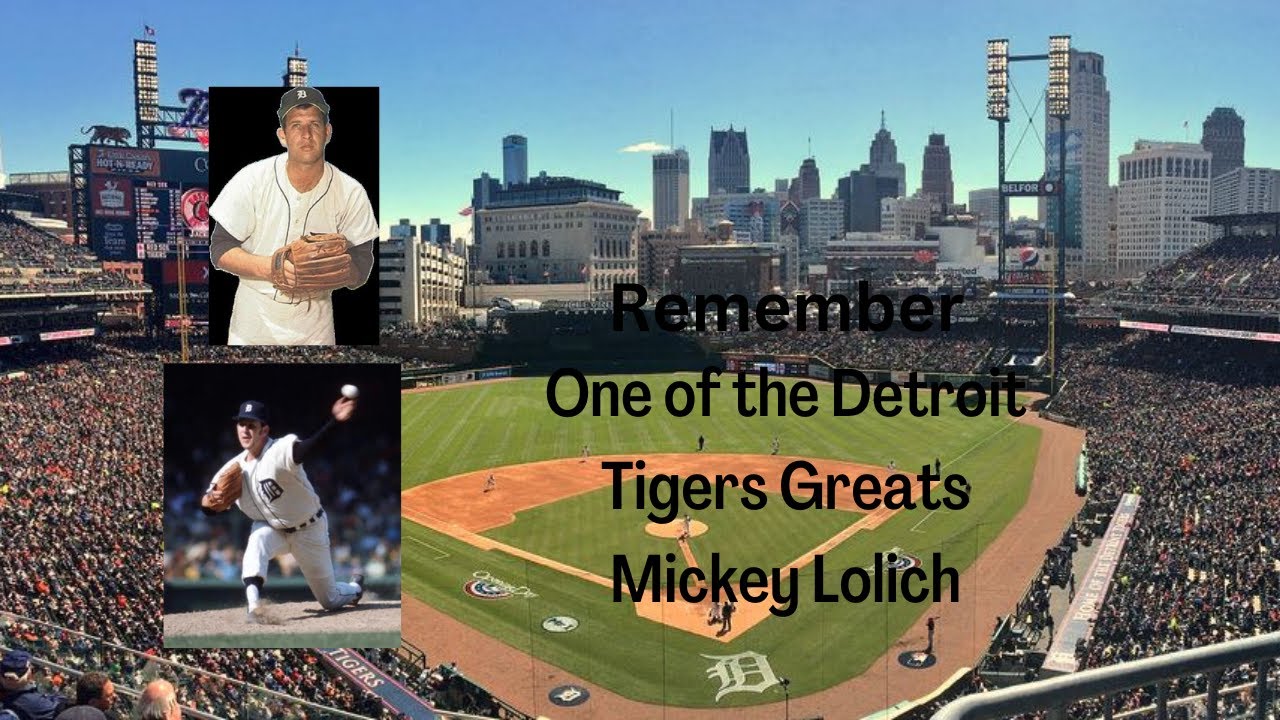 One of the Detroit Tigers Greats Mickey Lolich