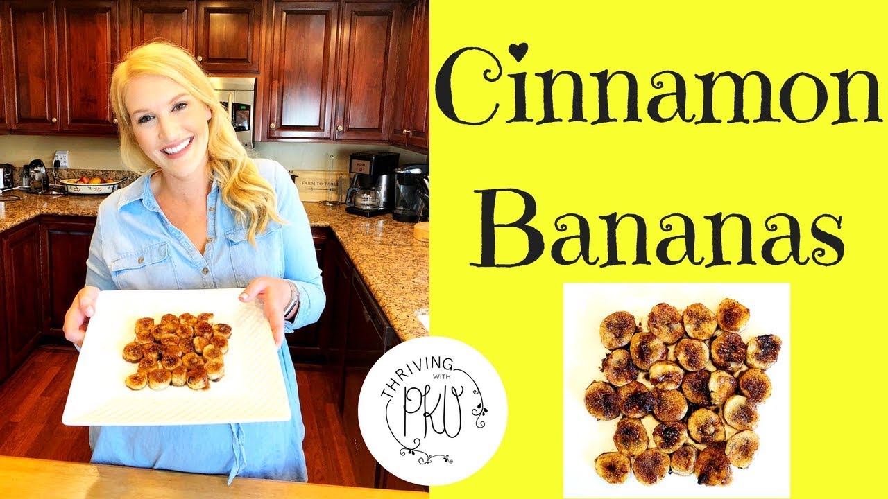 Cinnamon Bananas | A PKU Treat