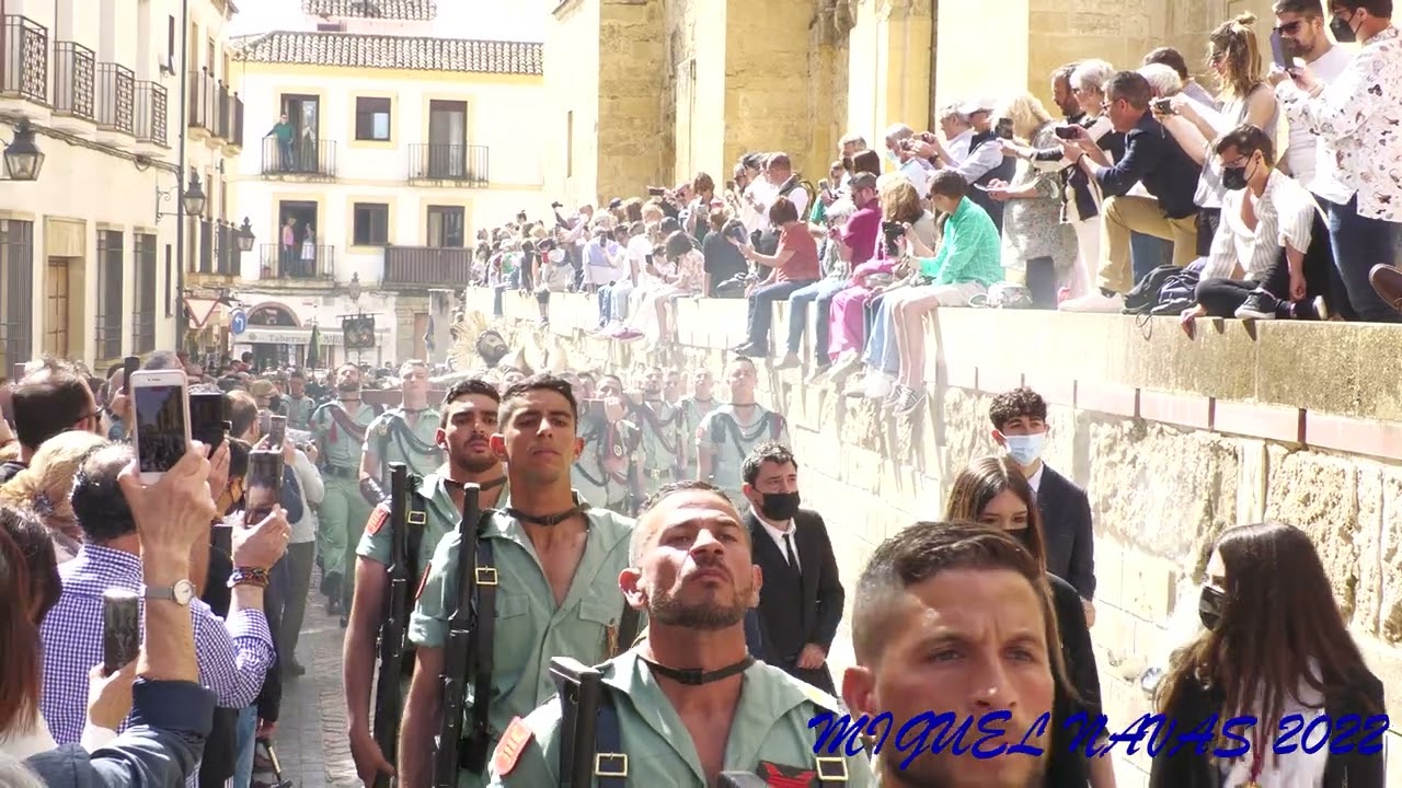 LA LEGION CORDOBA 2022 CRISTO LA CARIDAD