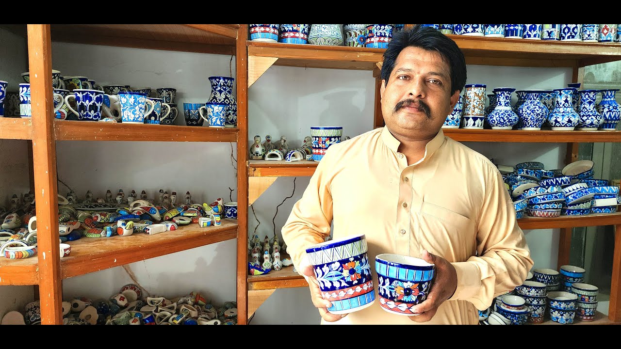 Blue Pottery Multan on Wholesale rate with Money-Back Guarantee - Delivery all over the world