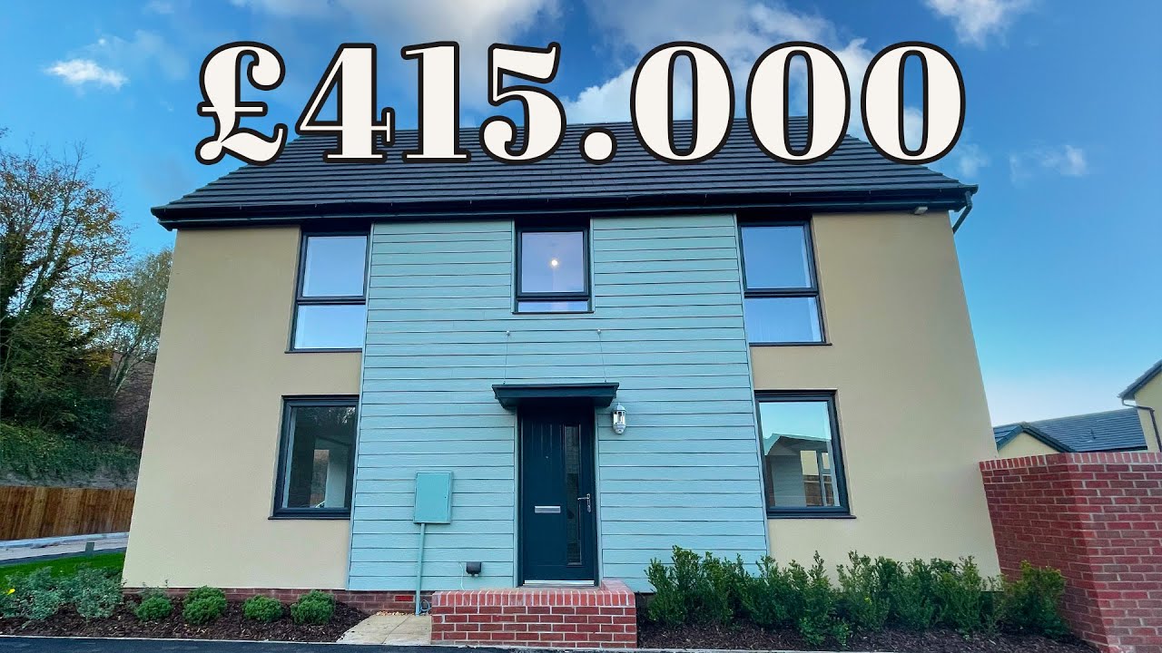 How a David Wilson house looks in Wales | 4 bedroom new build