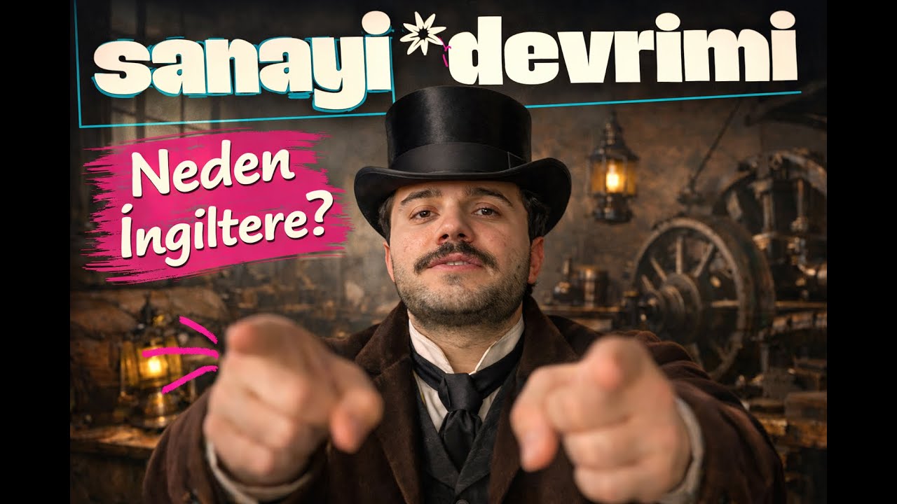 Tarihe Giriş 4: Sanayi Devrimi Neden İngiltere'de Gerçekleşti?