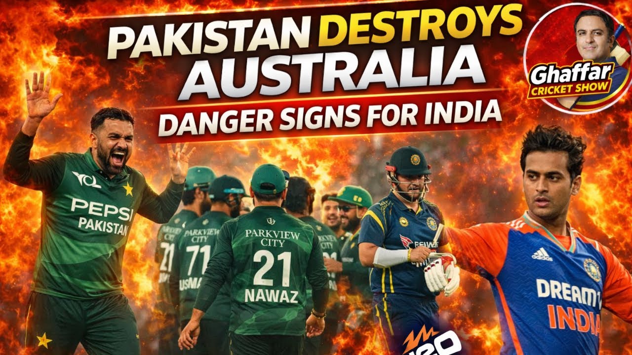 😱 PAKISTAN Destroy Australia | Big Warning for India | Pakistan vs Australia 2nd T20 Highlights