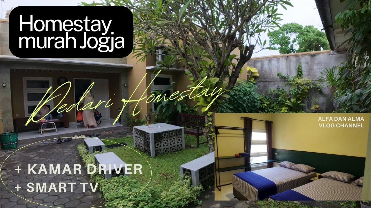 Murah dan Lengkap‼️ Ini Alasan Dedari Homestay Jadi Andalan Liburan Rombongan di Jogja