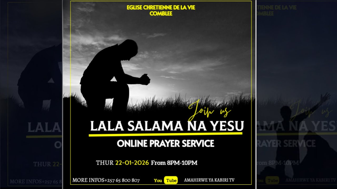 LE22-1-2026 LALA SALAMA YO KUWA 4 MURIKUMWE NA_ PASTOR MUGISHA THARCISSE/ AMAHIRWE YA KABIRI TV