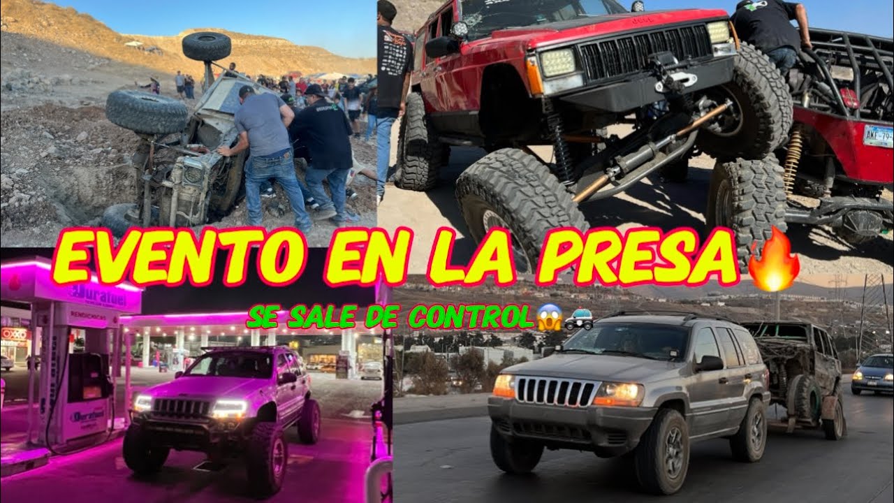 Evento Off Road En la Presa Se Sale Completamente De Control😱!|Ruteando Con El Champ