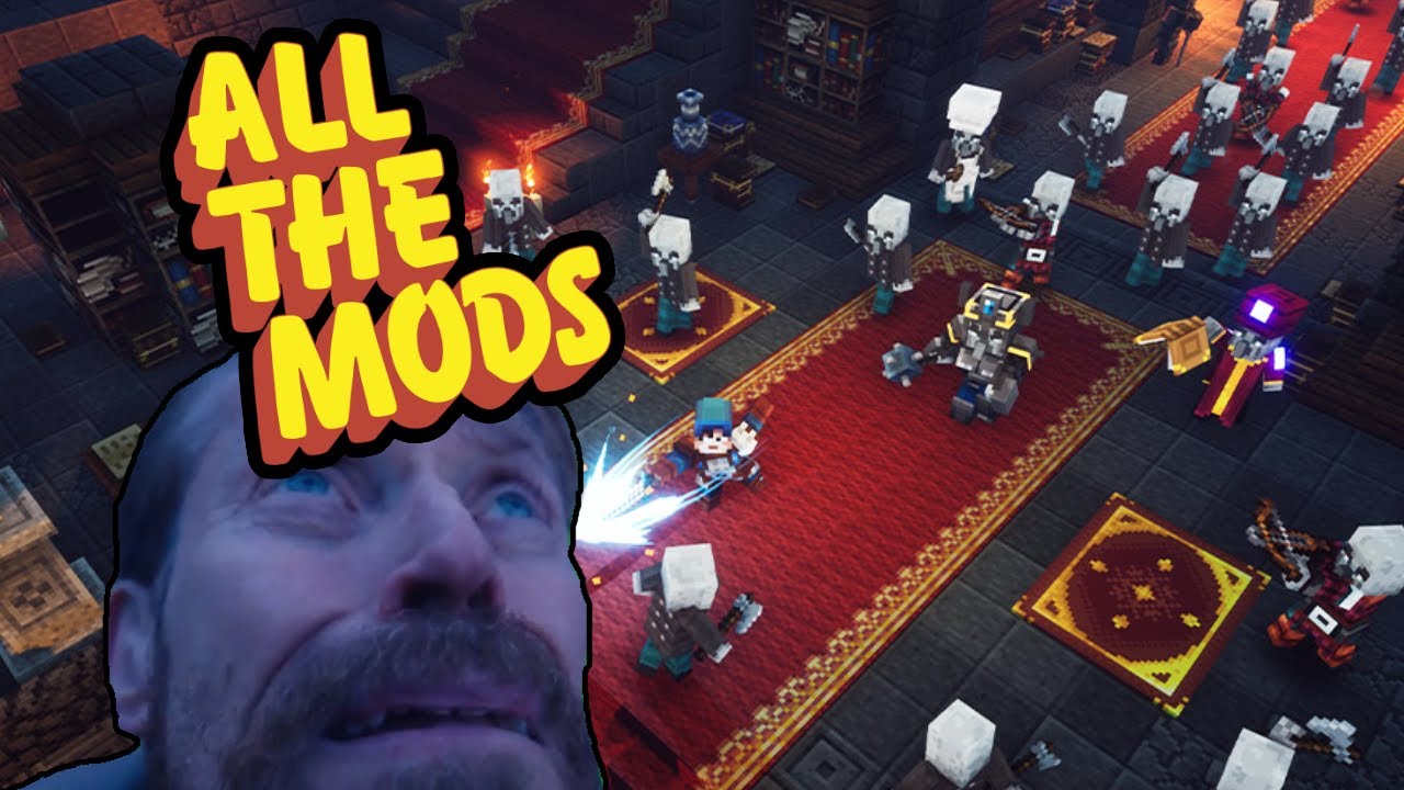 Minecraft: All The Mods 8 has dungeons to conquer!