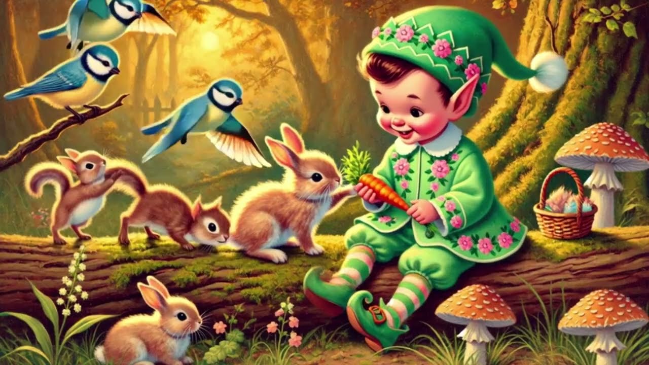 Spring Easter Elves 🌸 Soft Elegant Instrumental Background Music to Study, Work or Relax