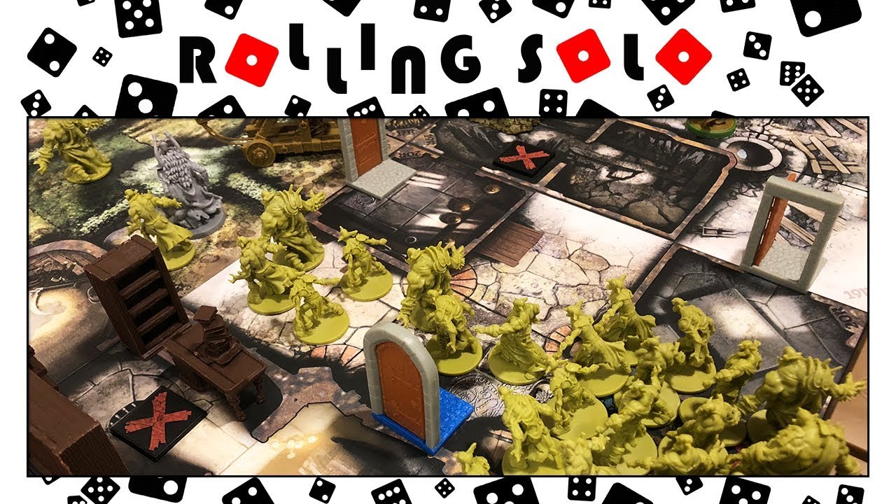 Zombicide: Green Horde | Solo Playthrough | How To Play | Know Your Enemy | Part #2