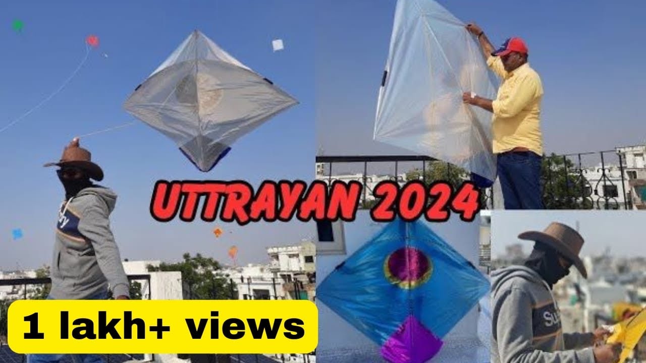 Uttrayan 2024 🪁 Ahmedabad Vlog | India’s Biggest Kites Take Off! #uttarayan #festival #ahmedabad