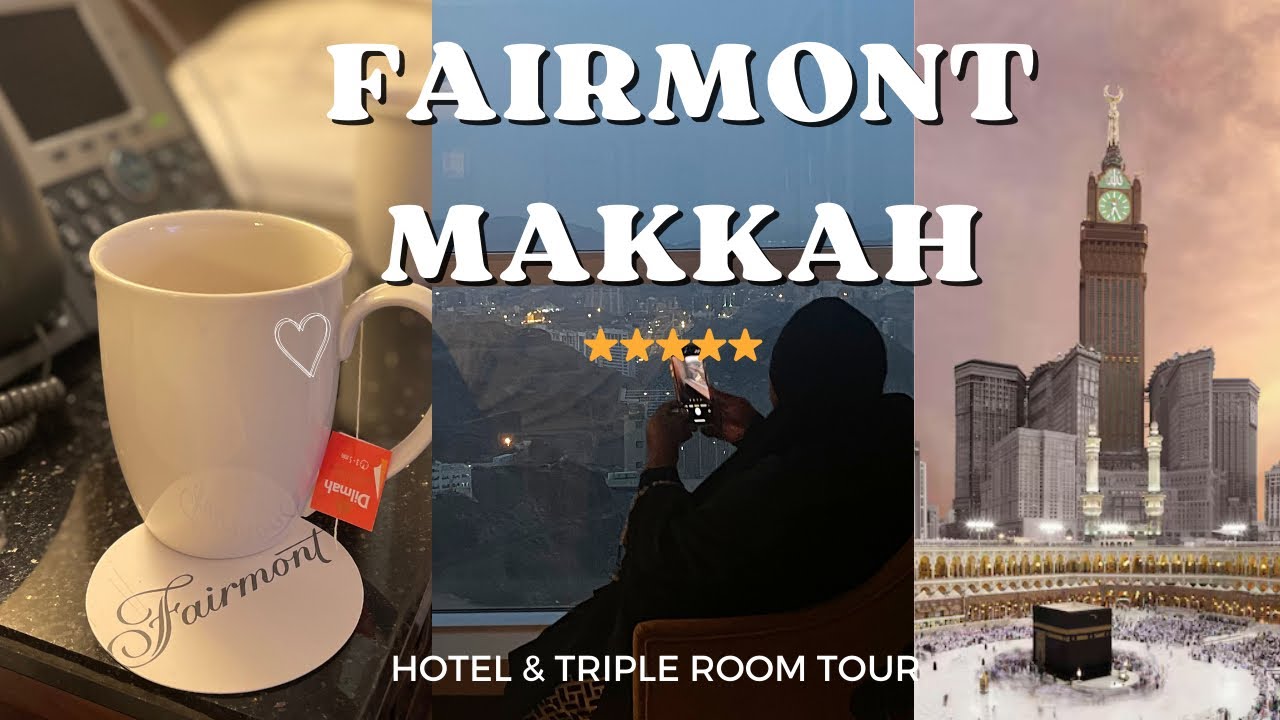 Экскурсия по отелю Fairmont Makkah Clock Tower | Очень близко к мечети Харам | Трёхместный номер ...