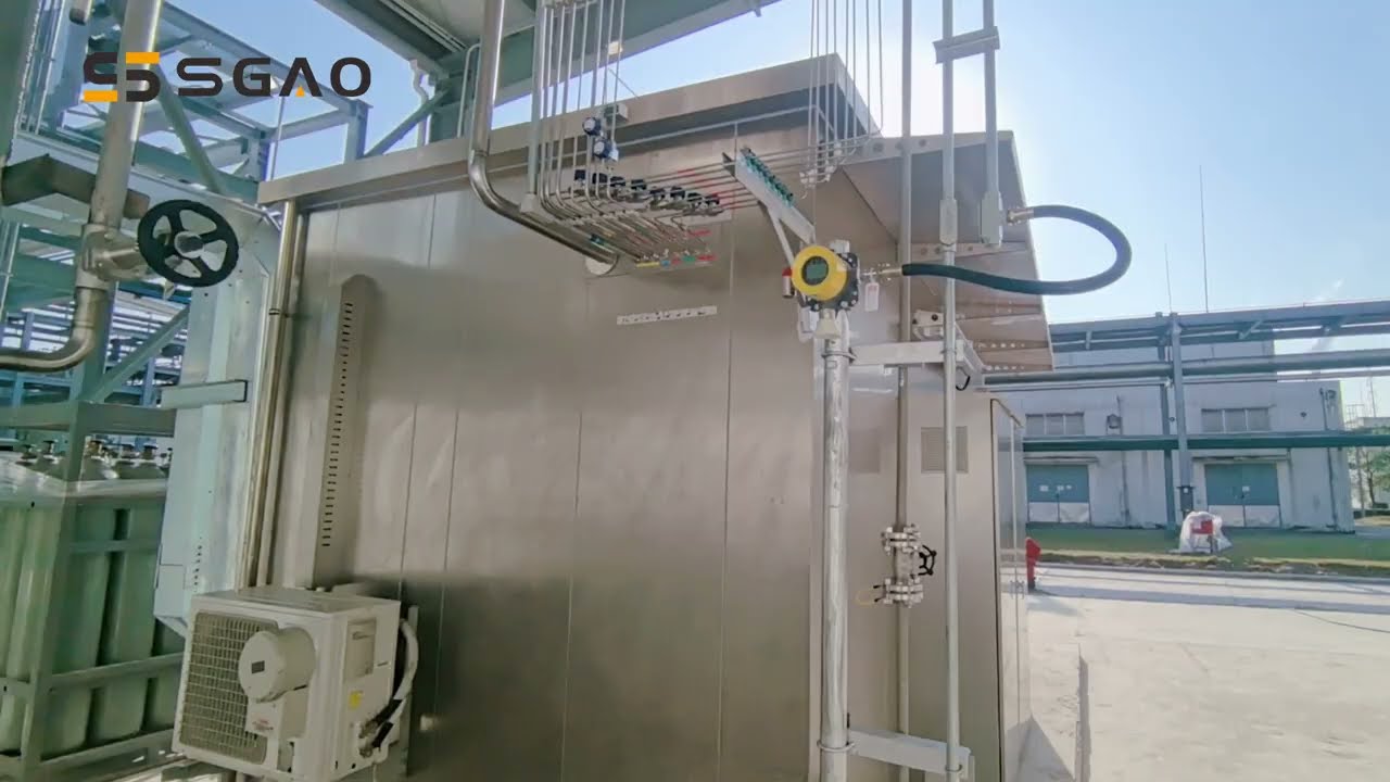 Electronic grade silane gas Online automated analysis system solution