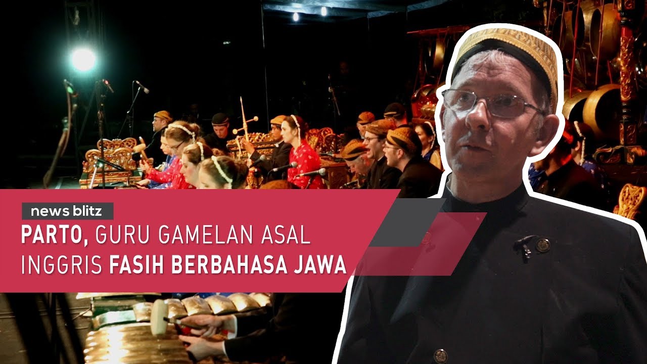 Parto, Guru Gamelan Asal Inggris Fasih Berbahasa Jawa