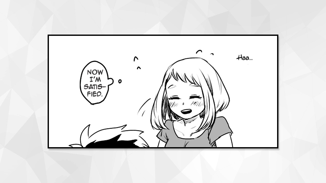 Izuku Midoriya (Deku) x Ochako Uraraka Doujinshi - You're awake!!? (IzuOcha)