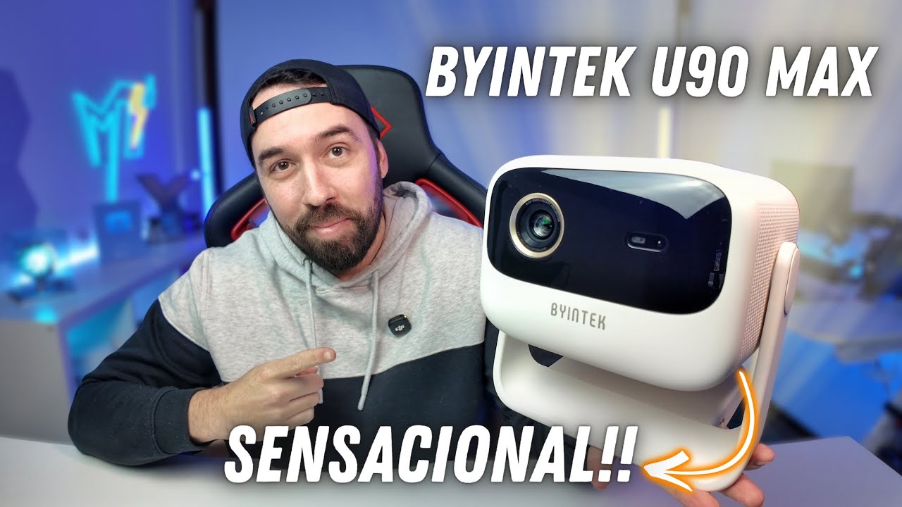 QUE BAITA PROJETOR - BYINTEK U90 MAX VAI SER UM SUCESSO TOTAL