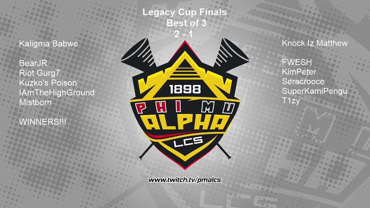 Legacy Cup FINALS! KB vs. KIM (Post Game Interview))