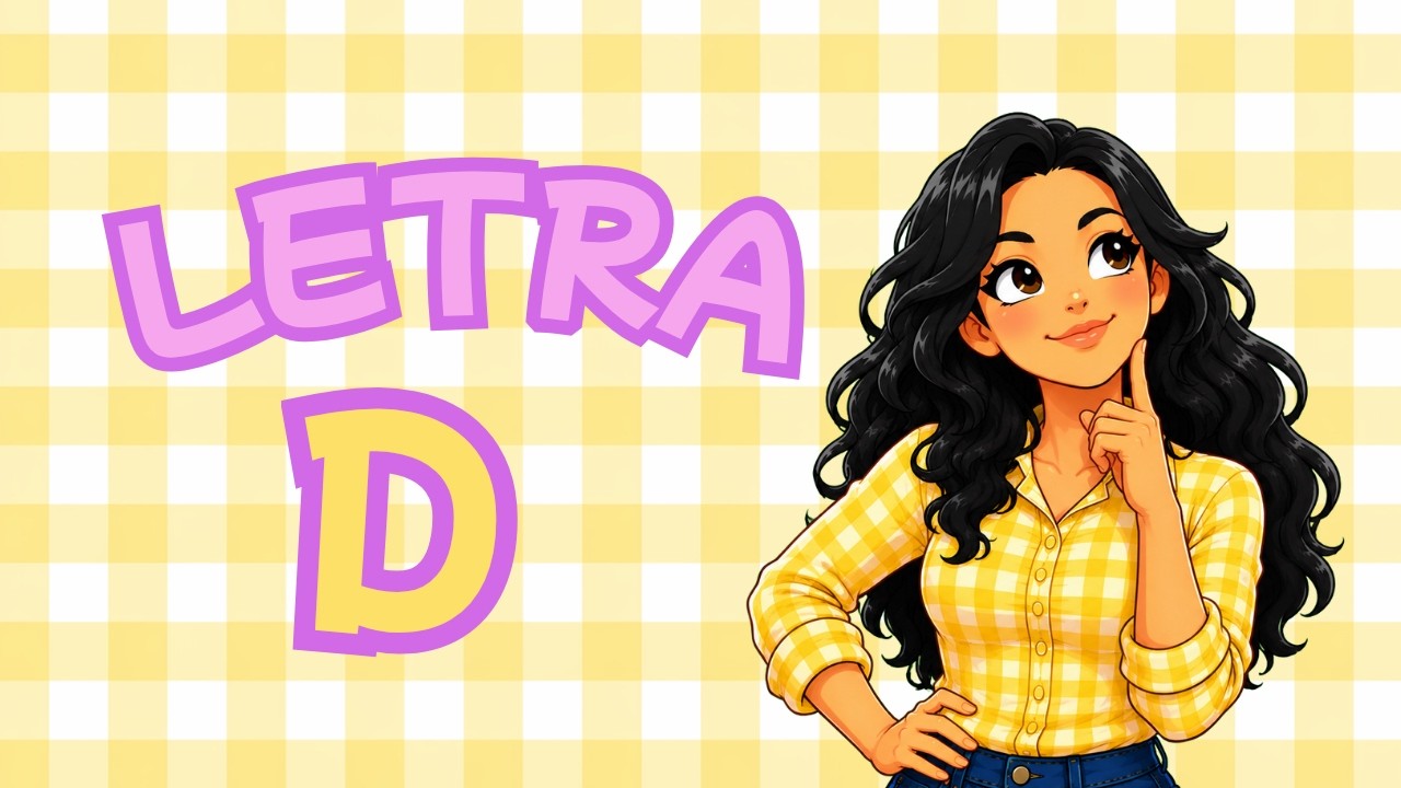 Aprende RÁPIDO la LETRA D | Canción para niños y niñas en español