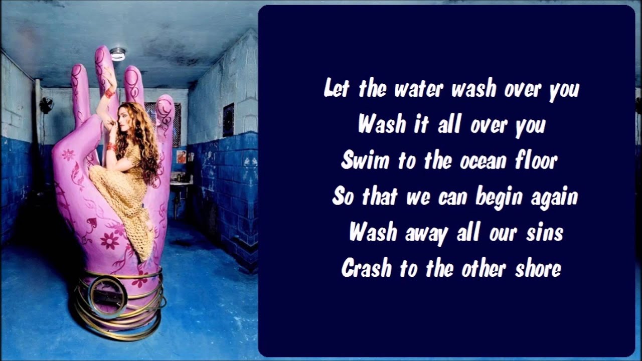 Madonna - Swim Karaoke / Instrumental with lyrics on screen