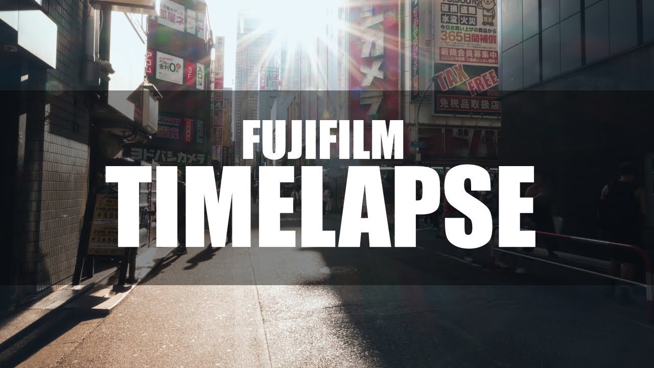 Как я снимаю таймлапс на камеру Fujifilm — руководство для начинающих