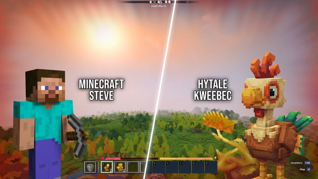 Hytale Combat vs Minecraft – Not Even Close