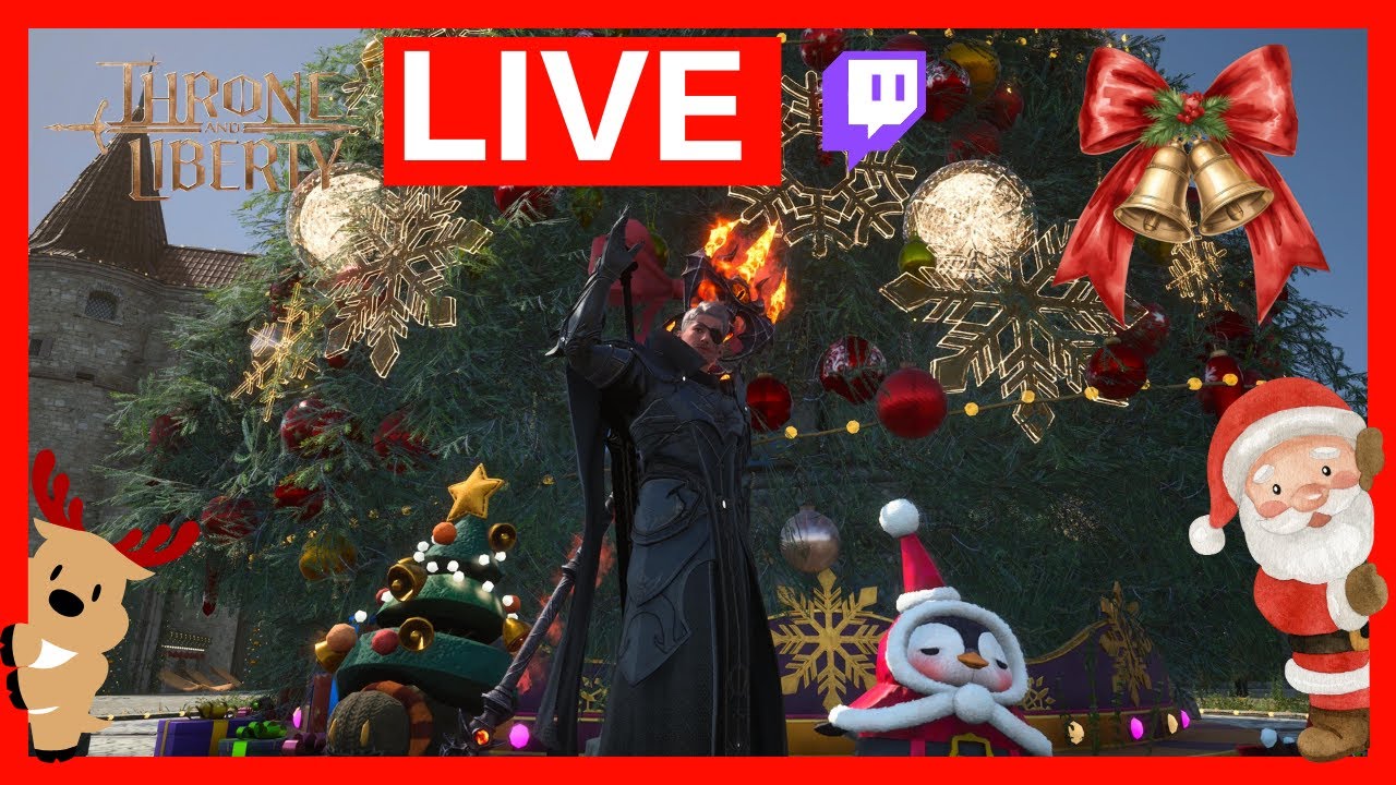 Throne and Liberty - Merry X'mas - 良いお年を - Twitch同時配信中 - スロリバ
