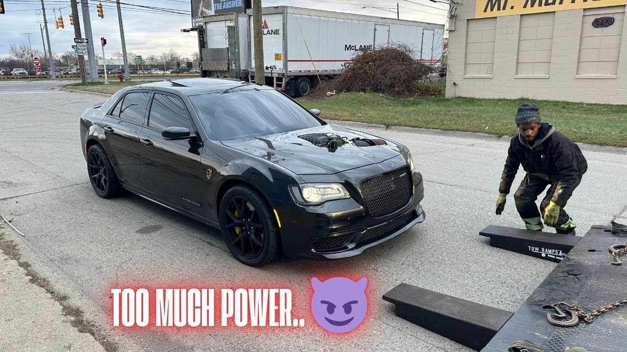 I BLEW MY TRANSMISSION ON MY 1000HP AWD HELLCAT 300