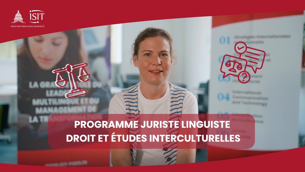 Découvrez le programme Juriste-Linguiste/ Droit et Études Interculturelles