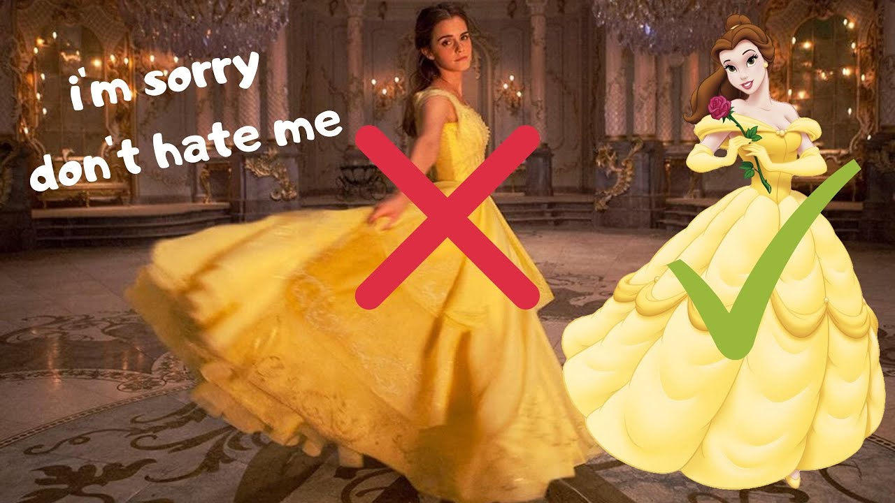 the problem with belle's dress 😶🥀⚜️
