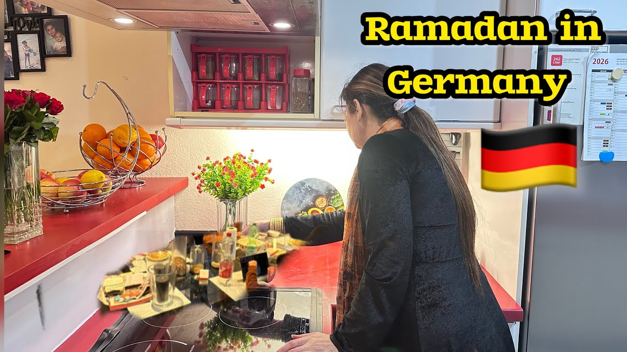 Iftar Preparation with 3 Kids | Pakistani Family in Germany | Ramadan Vlog Routine