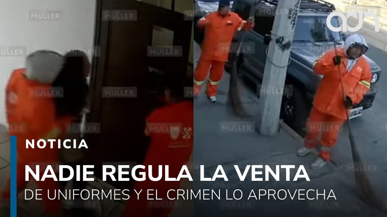Así operan los falsos barrenderos y lo fácil que es comprar un uniforme de limpia en la CDMX