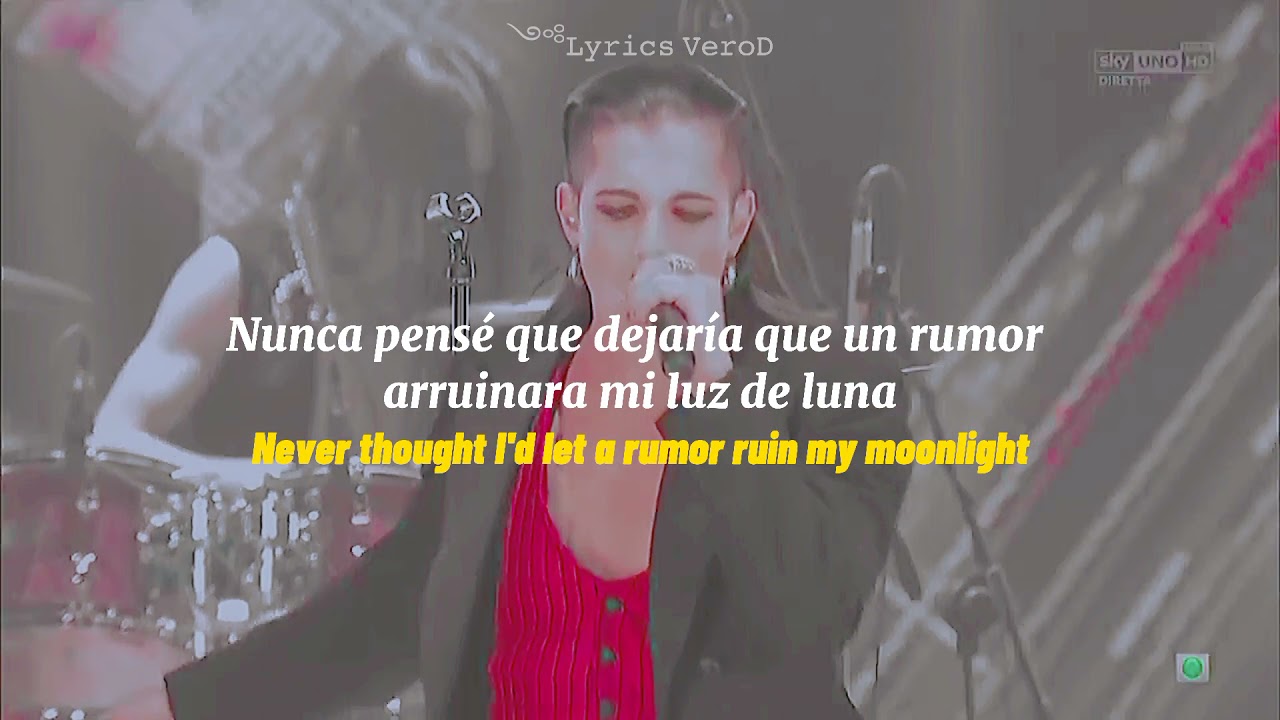 『Måneskin - Somebody Told Me』// Lyrics al español.